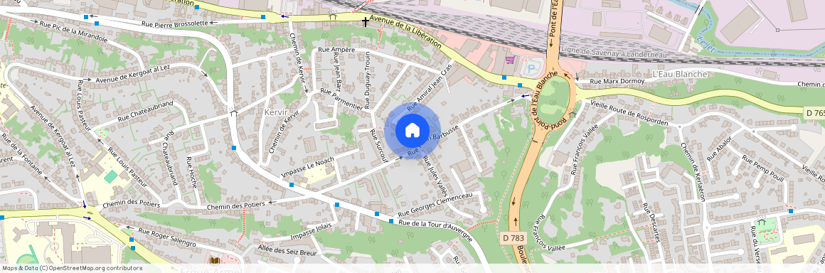 30 Rue Henri Barbusse, 29000 Quimper, France