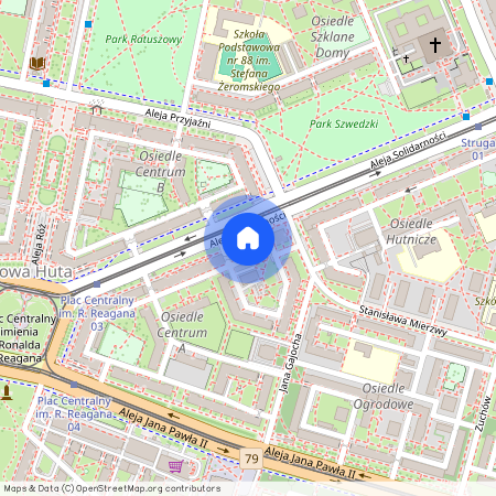 os. Centrum B A, Nowa Huta, Nowa Huta, Kraków, małopolskie