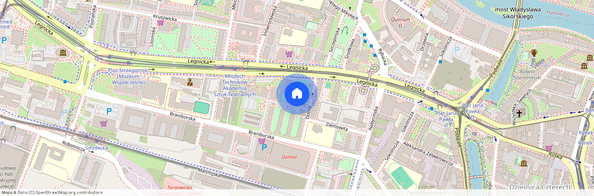 ul. Legnicka, Szczepin, Stare Miasto, Wrocław, dolnośląskie