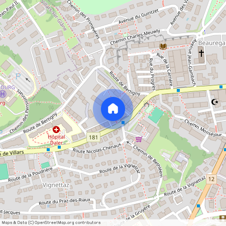 Route de Villars-les-Joncs 17, 1700 Fribourg
