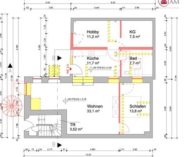 Erstbezug nach Kernsanierung: 3Zimmer-Wohnung im ruhigen Hinterhaus... - Photo 3
