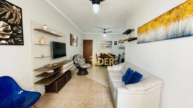 Apartamento Com 2 Dormitórios Para Alugar, 67 m² por R$3.600,00/mês - Barra Funda - Guarujá/sp - Foto 1