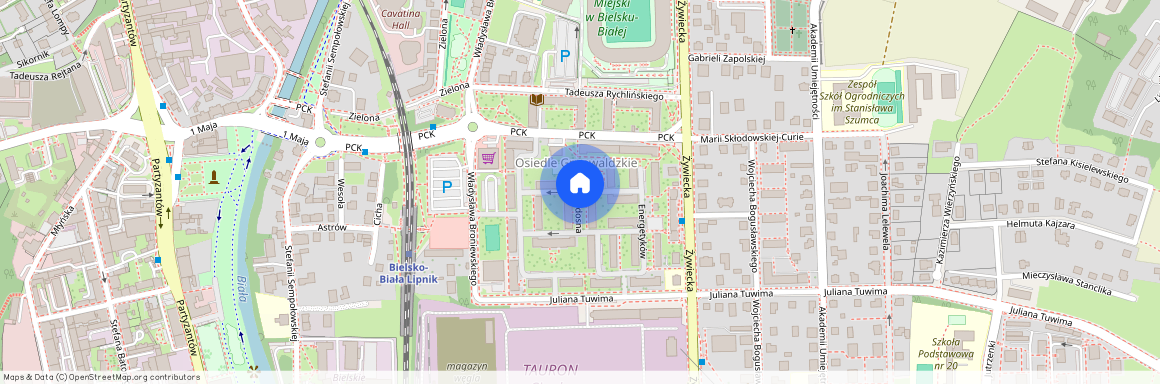 ul. Młodości, Osiedle Grunwaldzkie, Bielsko-Biała, śląskie