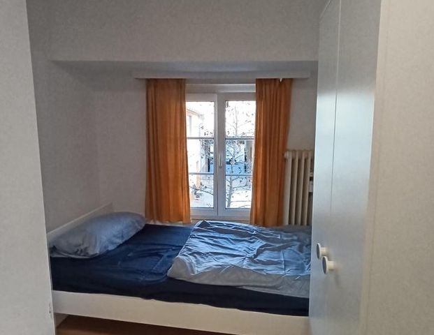 Möblierte 1 Zimmer Wohnung mit Bad und Küche in 60488 Frankfurt - Photo 1