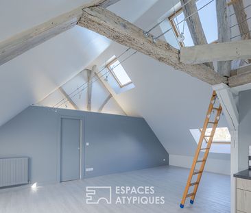 Loft sous comble dans une maison de maître proche de la gare - Photo 4