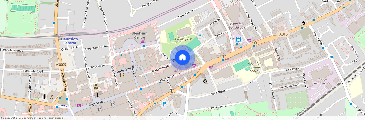 Saddlers Place, Hounslow, Middlesex, TW3