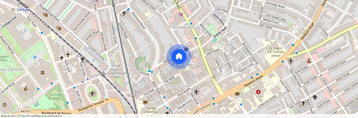 St Peters Street, CF24 3BA, Cathays