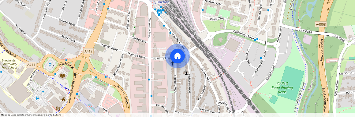 St. Johns Road, Watford, Hertfordshire, WD17