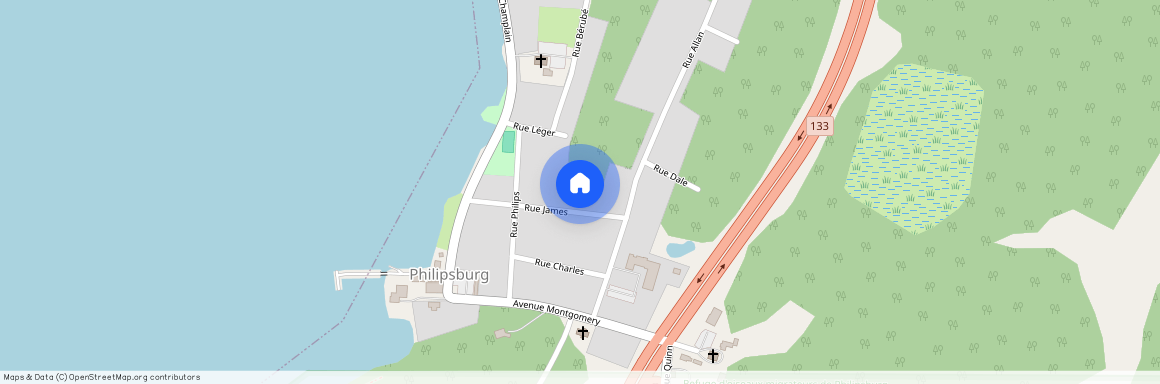 139 Rue James, Saint-Armand (, Montérégie, ), J0J1N0