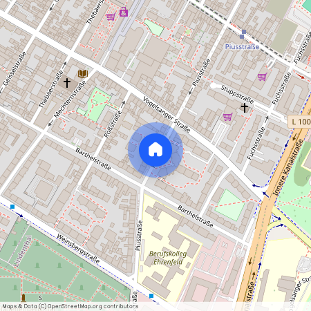 Piusstr., 50823 Köln