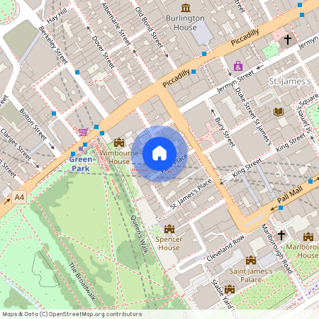 3 Bedroom Apartment, Arlington House, 17-24 Arlington Street, St James`s, SW1A