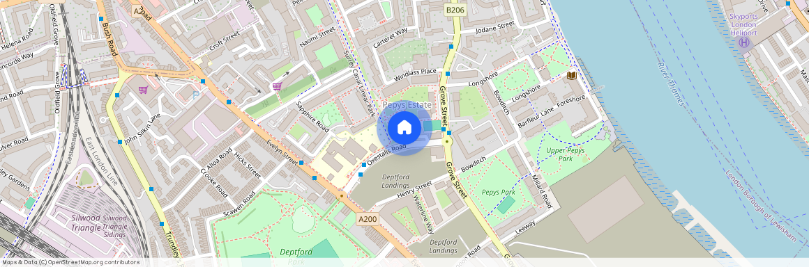 Oxestalls Road, Deptford SE8