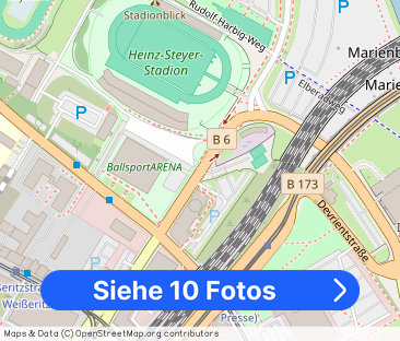 Am Bahnhof Mitte: 2 Balkone + Dusche - Foto 1