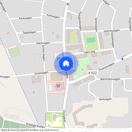 Storgatan, Asarum