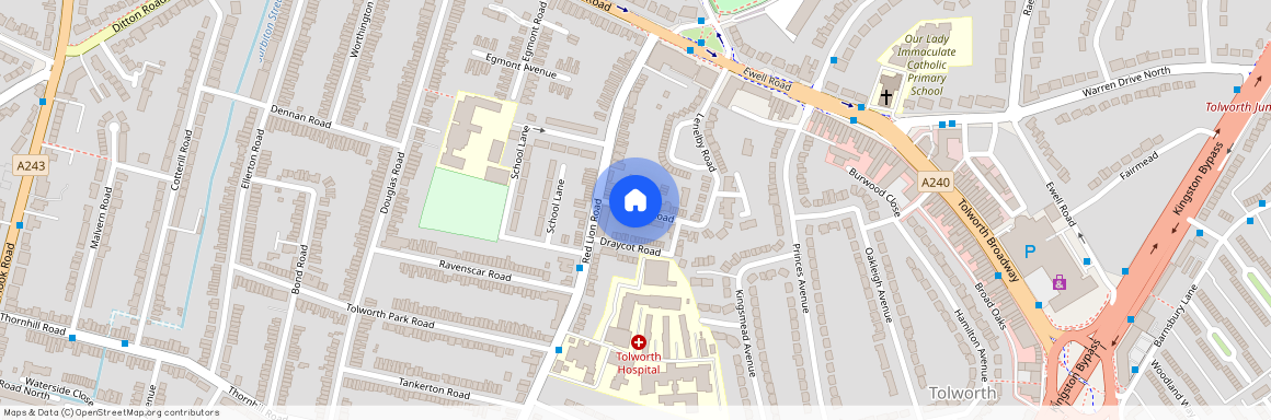 Pyne Road, Surbiton, KT6, London