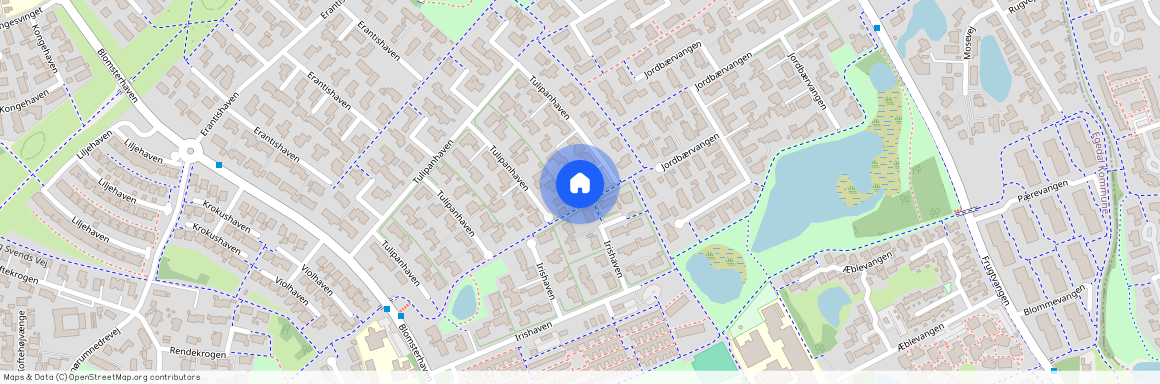 Tulipanhusene, Tulipanhaven 104, stuen