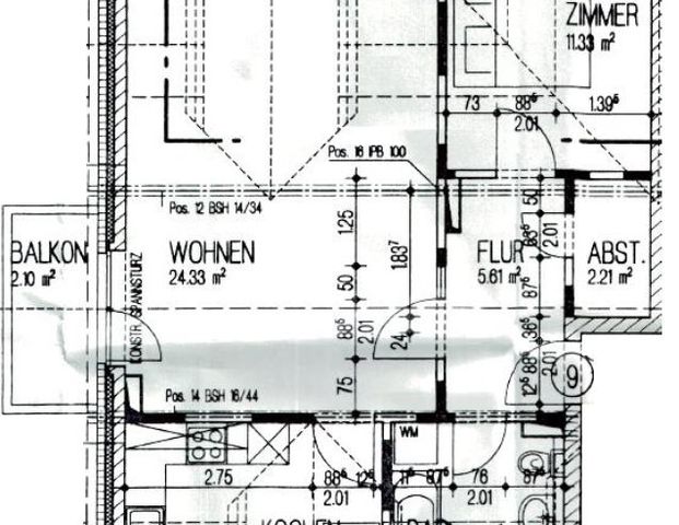Gemütliche 2-Zimmer-Dachgeschoss-Wohnung in ruhiger Wohnlage von Schwarzenbek - Foto 1
