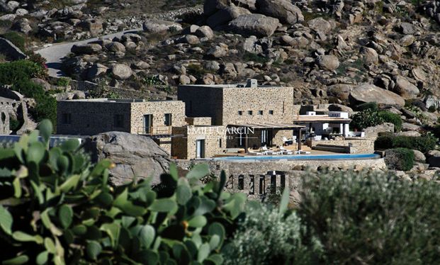 Évasion à Mykonos : Villa Élégante et Tranquille avec Vues Panoramiques - Photo 1