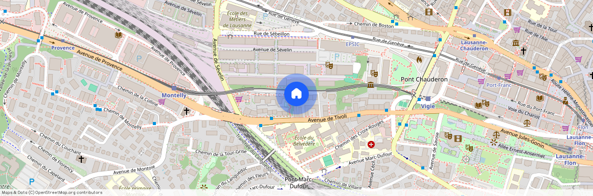 1007, Lausanne, Avenue de Sévelin, 6b
