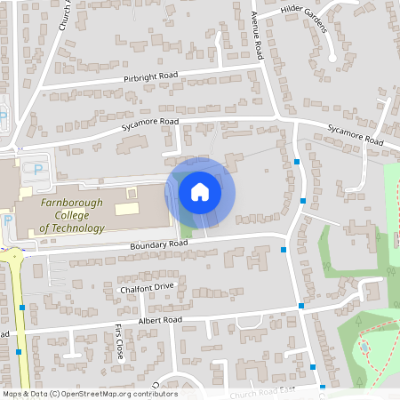 The Byfrons, Boundary Road, Farnborough, Hampshire, GU14