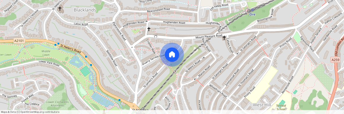 Quarry Crescent, Hastings, TN34