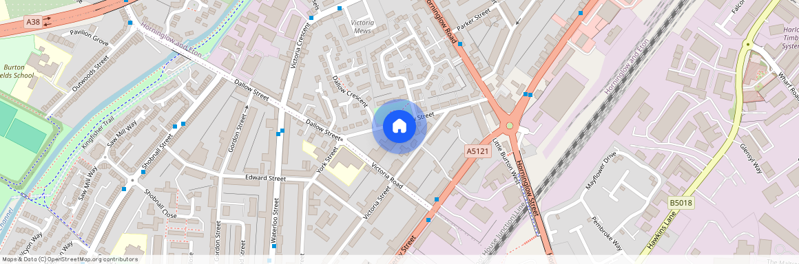 DE14 2PB, Uk