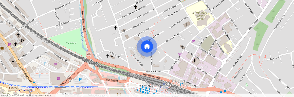 Two Bedroom Flat, New Bedford House, 41-43 Dudley Street, LU2