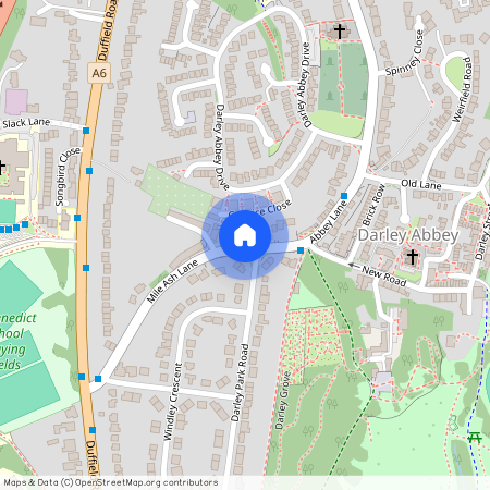 Mileash Lane, Darley Abbey