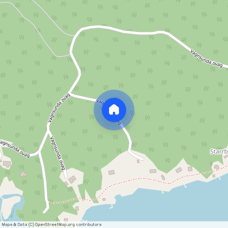 Vagnsunda öväg, Yxlan