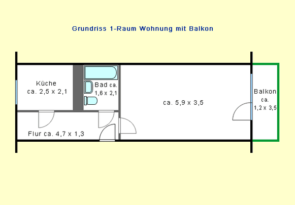 Klein und fein – Singlewohnung mit Einbauküche zum Verlieben! - Photo 1