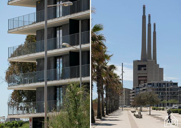 Contemporary 2 Bedroom Apartment with Communal Pool, next to Badalona Port