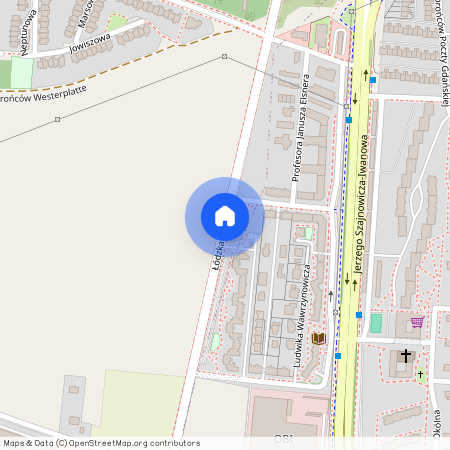 ul. Łódzka, Parkitka, Częstochówka-Parkitka, Częstochowa, śląskie