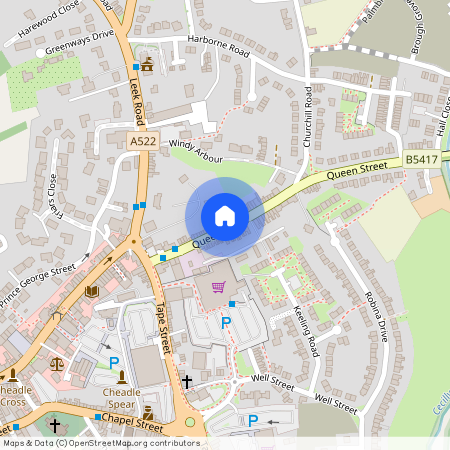 Queens Street, Cheadle, Staffordshire ST10 1BQ