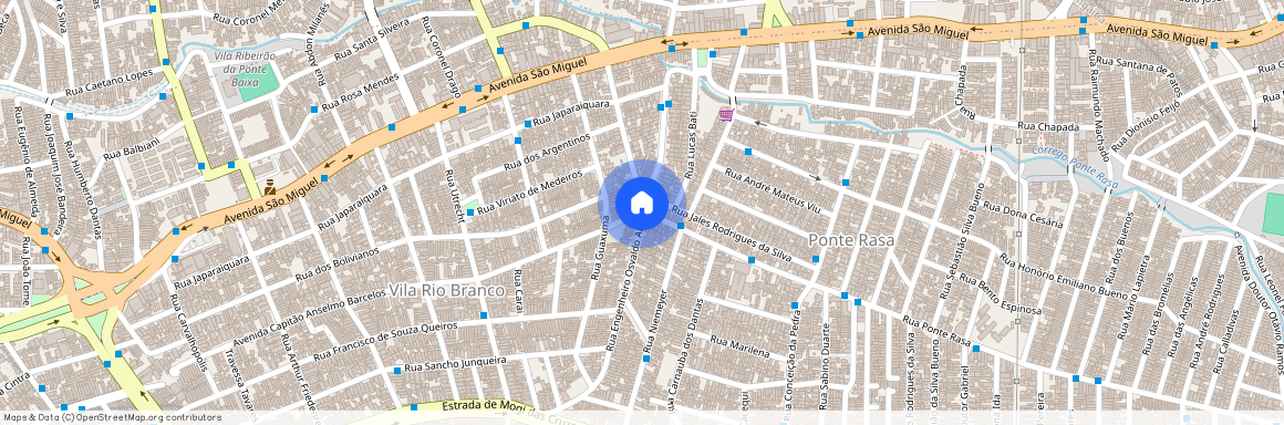 Avenida Capitão Anselmo Barcelos, Vila Rio Branco, Ponte Rasa, São Paulo