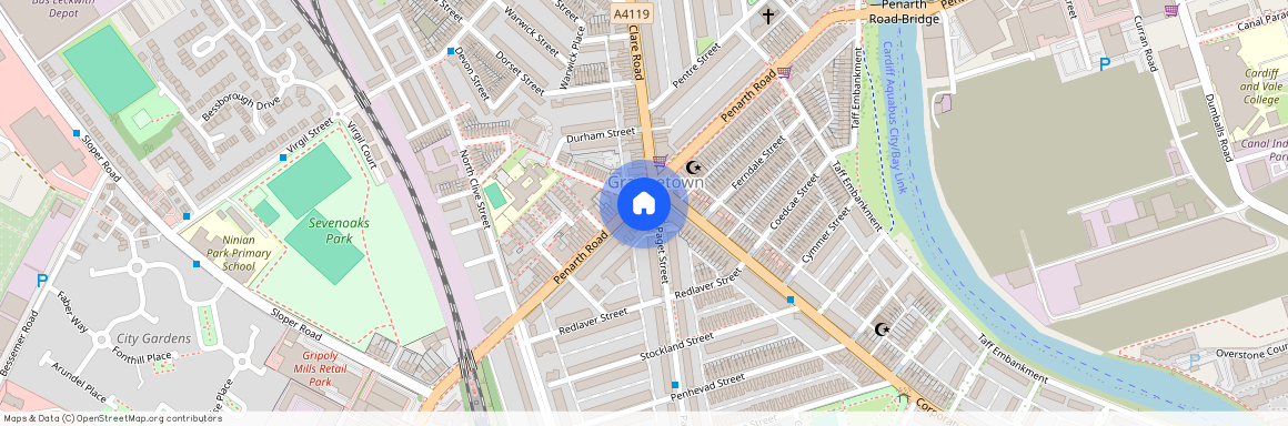 CF11 6FR Grangetown, Wales, Cardiff