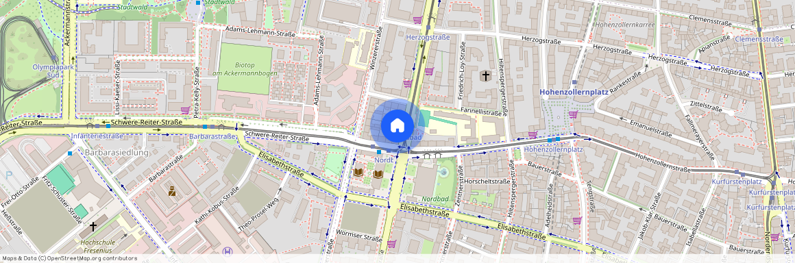 Schleißheimer Str. 115, 80797 München - Schwabing-West