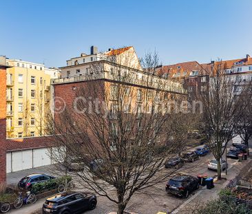 Helle, möblierte Wohnung mit Süd-Balkon in Hamburg-Winterhude - Photo 1