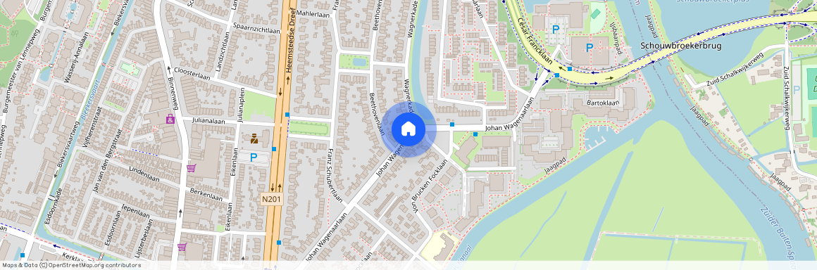 Heemsteedse Dreef, Schildersbuurt en omgeving, 2102 GA, Johan Wagenaarlaan, Heemstede