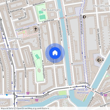 Marco Polostraat 50-H, Columbusplein e.o., 1057WR, Amsterdam