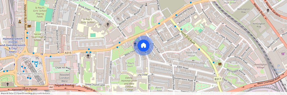 Edith Rd, West Kensington, London W14 0SU, UK