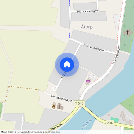 Västervägen, Åtorp