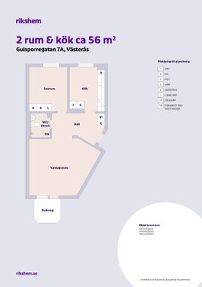 Gulsporregatan 7 A, Västerås - Foto 1