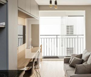 Studio para alugar com 27m², 1 quarto e sem vaga - Photo 3