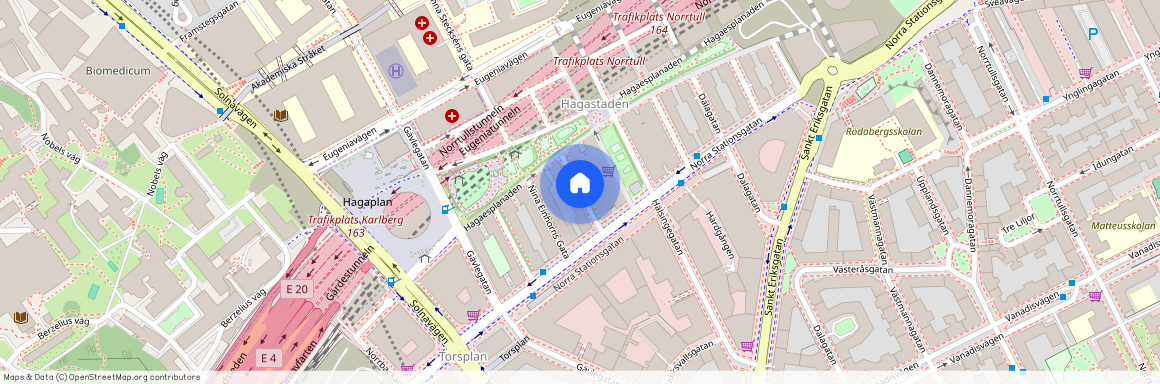 Anna Whitlocks Gata, Stockholm