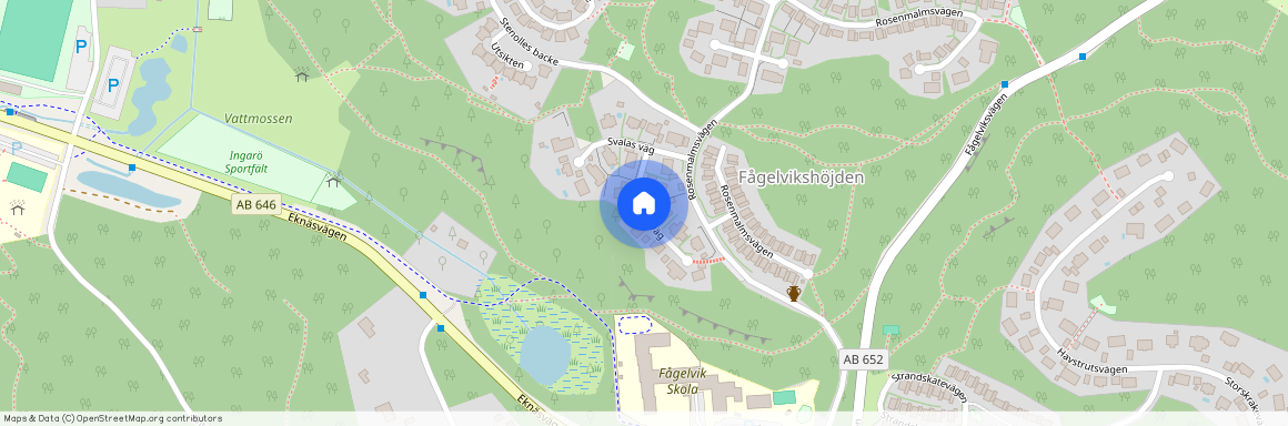 Reinholds väg, Ingarö