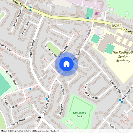 Shipbrook Road, Rudheath, CW9