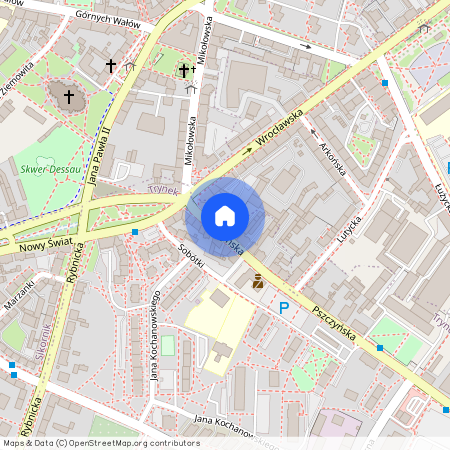 ul. Pszczyńska, Trynek, Gliwice, śląskie