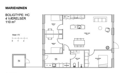 Rækkehus med sydvendt terrasse - Foto 3