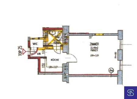 Provisionsfrei: Unbefristete 34m² Hauptmiete mit 1 Zimmer und Lift - 1110 Wien - Photo 2
