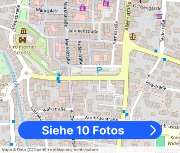 STILVOLL WOHNEN IN ZENTRALER LAGE - 3,5-Zi-Whg in Kirchheim, WLAN, ... - Foto 1